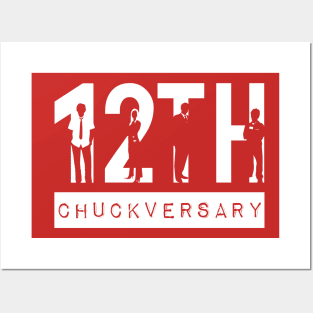 12th Chuckversary Posters and Art
